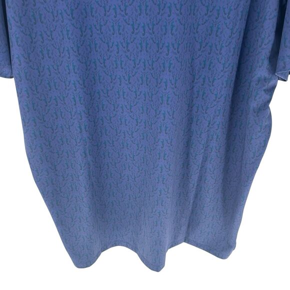Greyson Shirt Mens XL Blue Purple Polo Performance Stretch Abstract Golf  Golfer - Picture 11 of 16